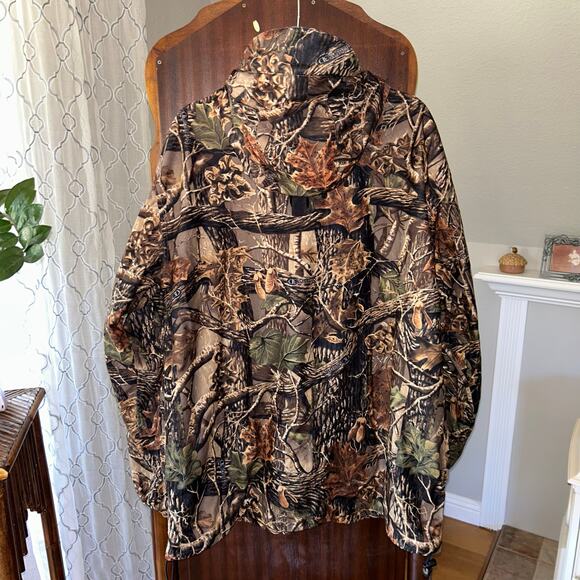 Cabelas Jacket Men's XL Tall Advantage Wetlands Camo Dry-Plus Outdoor Hunting - Picture 4 of 10